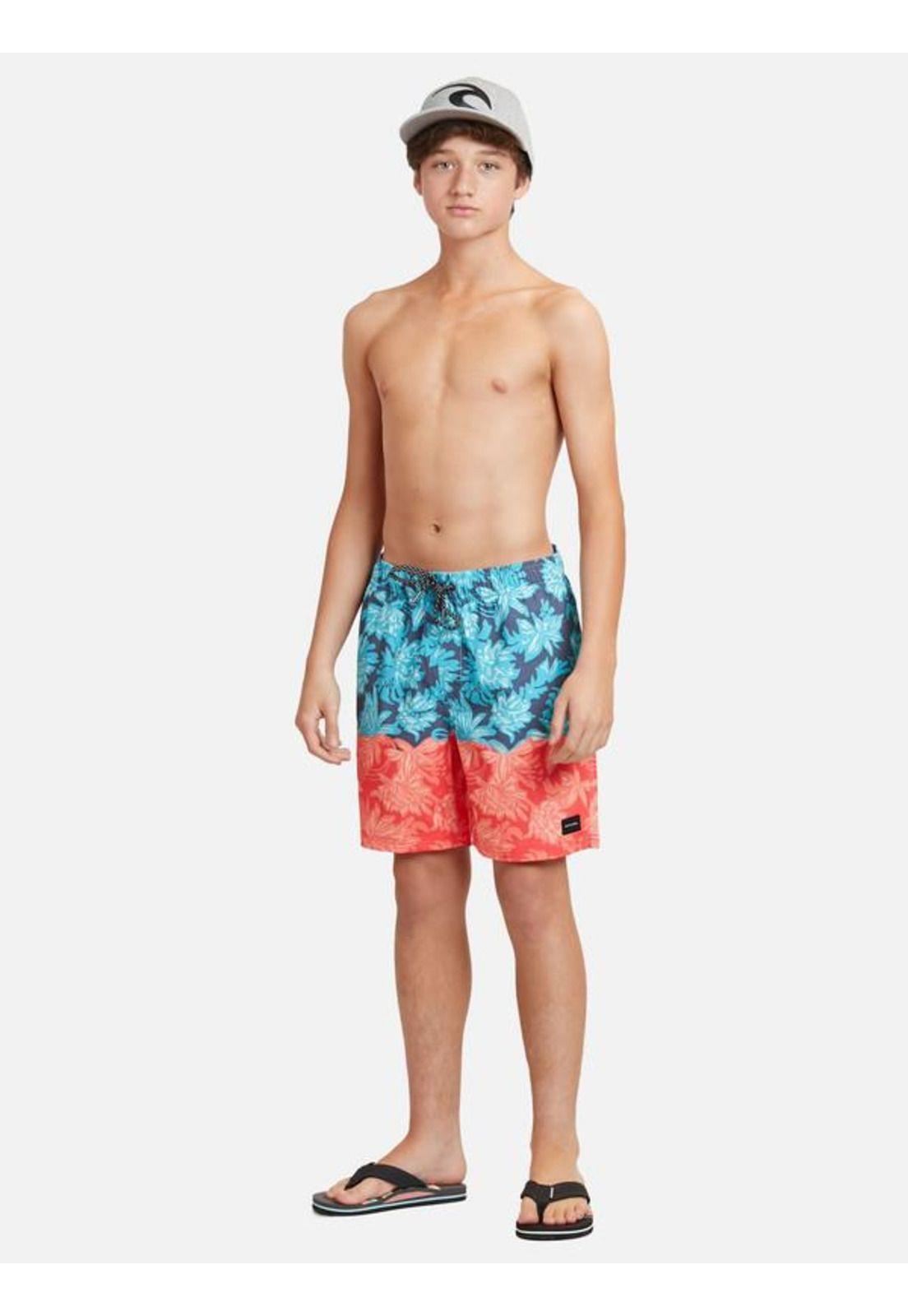 Traje De Baño Corto Juvenil Multicolor Rip Curl-3