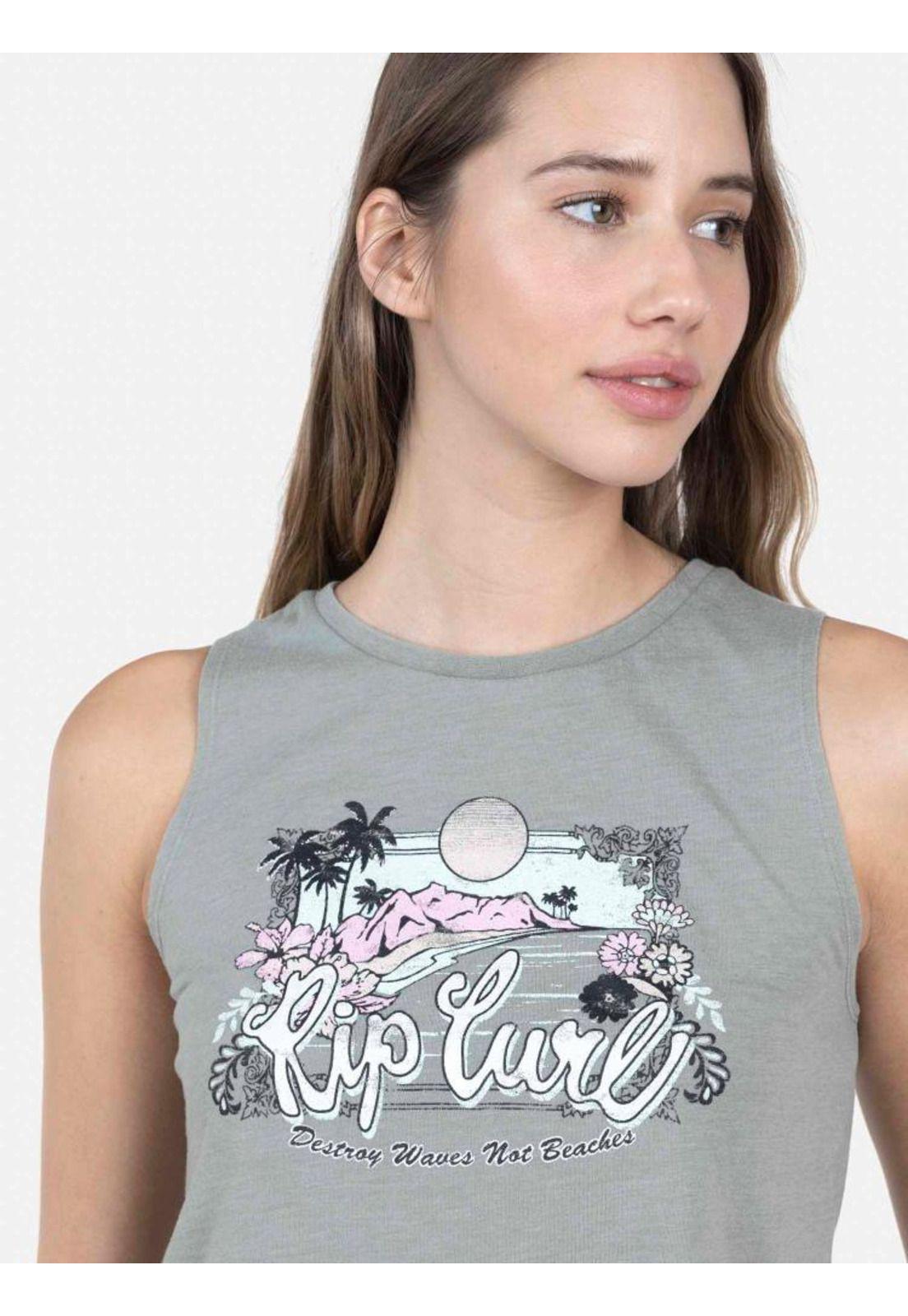 Polera Mujer 6P143-WV22 Verde Rip Curl-2