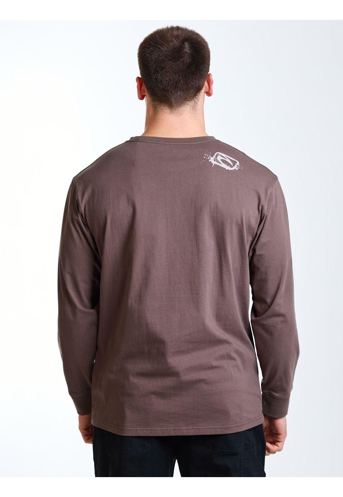 Polera ML Journey Café Hombre Rip Curl-2
