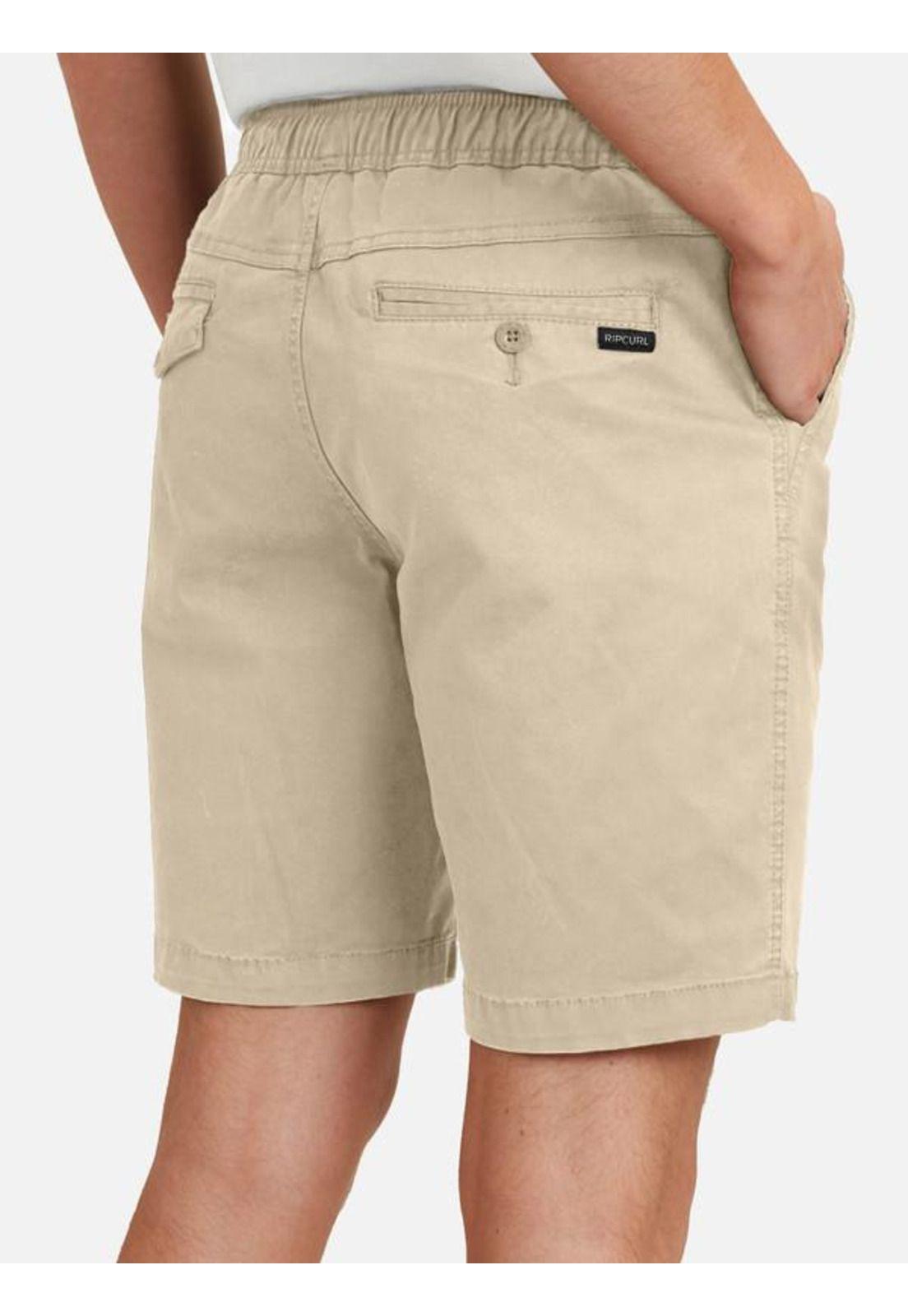 Bermuda Jogger Pigmentt Beige Infantil Rip Curl-1