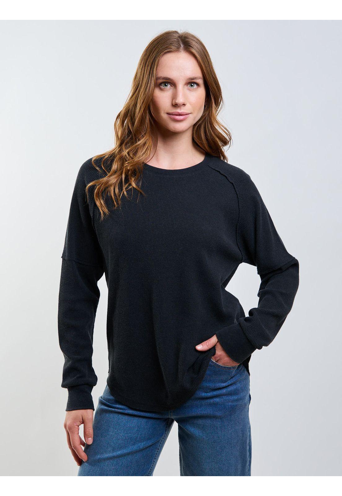 Polera ML Coastline Negro Mujer Rip Curl-0