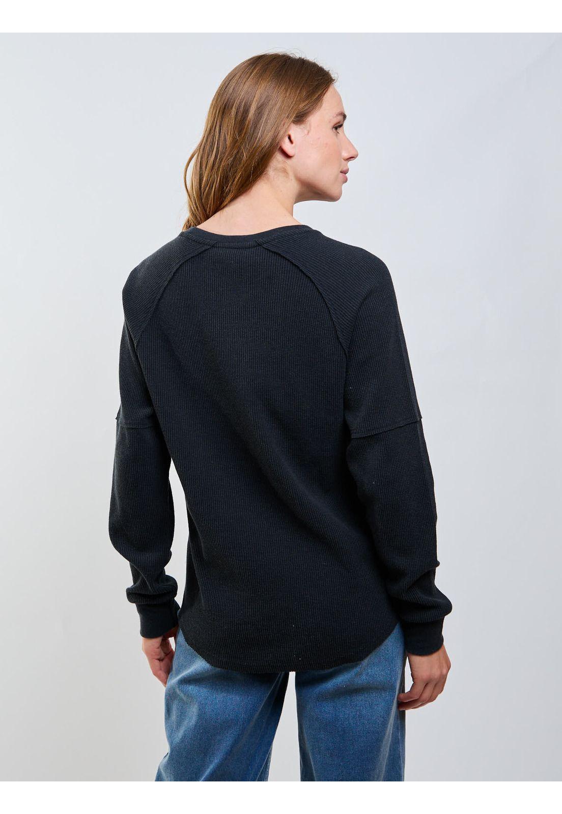 Polera ML Coastline Negro Mujer Rip Curl-1