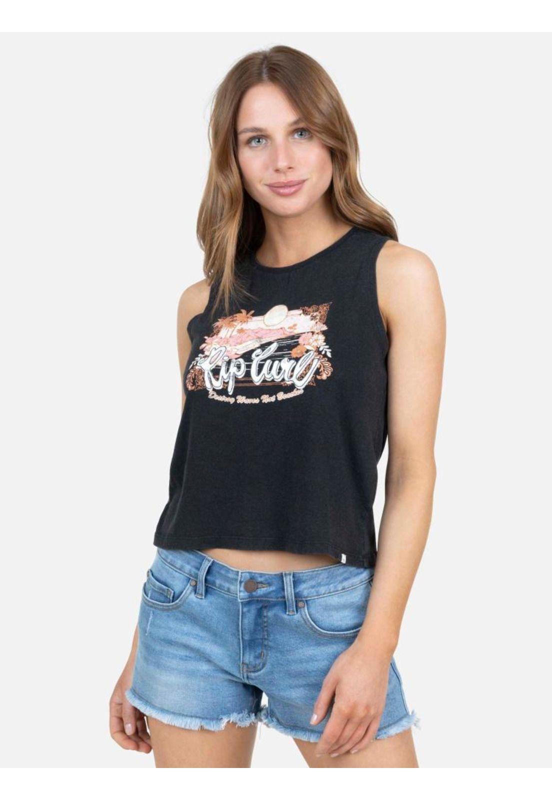 Polera Mujer 6P143-WV22 Negro Rip Curl-0