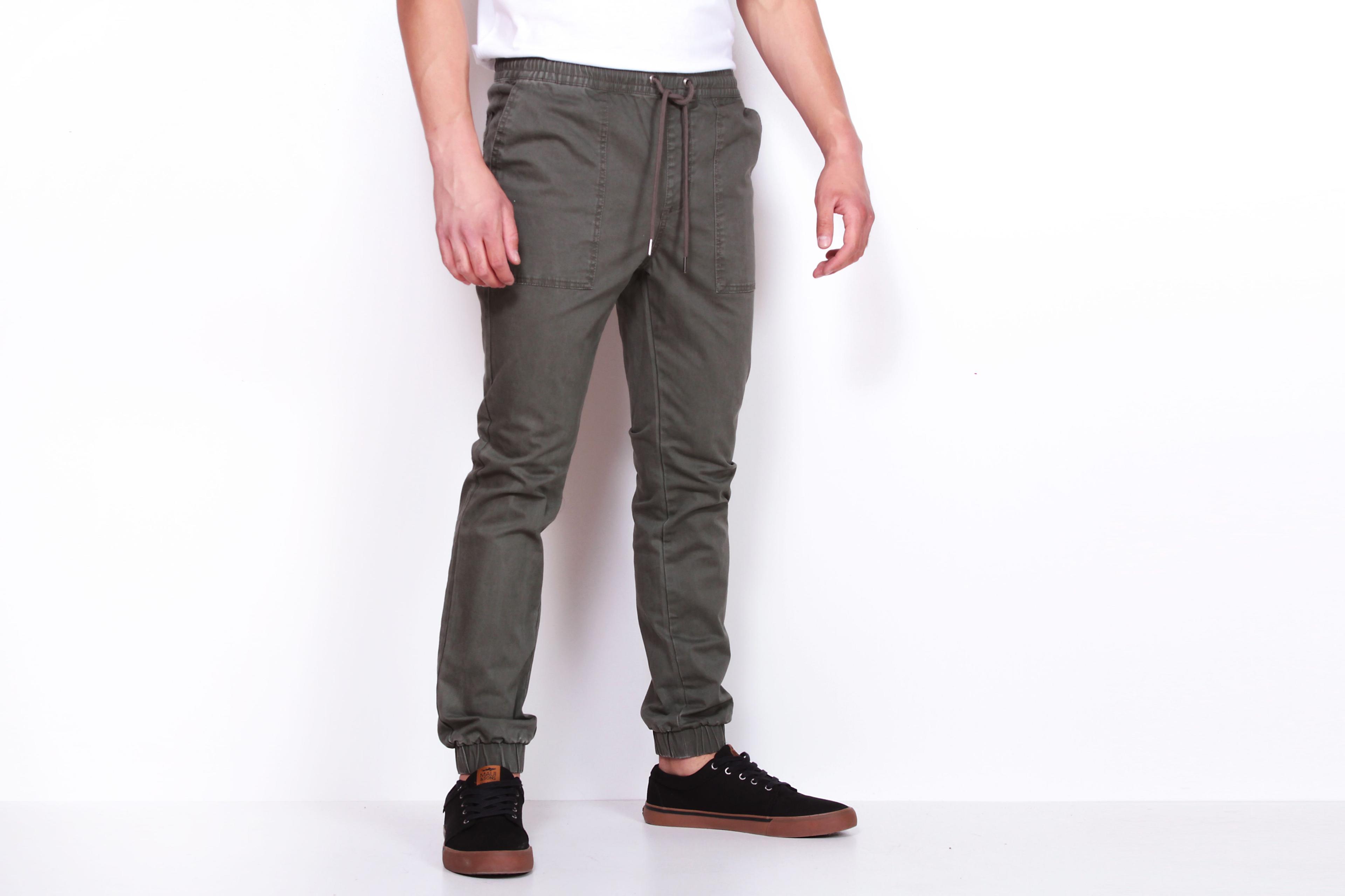 Pantalón  Jogger 6N120-MI19 Hombre Verde Rip Curl-0