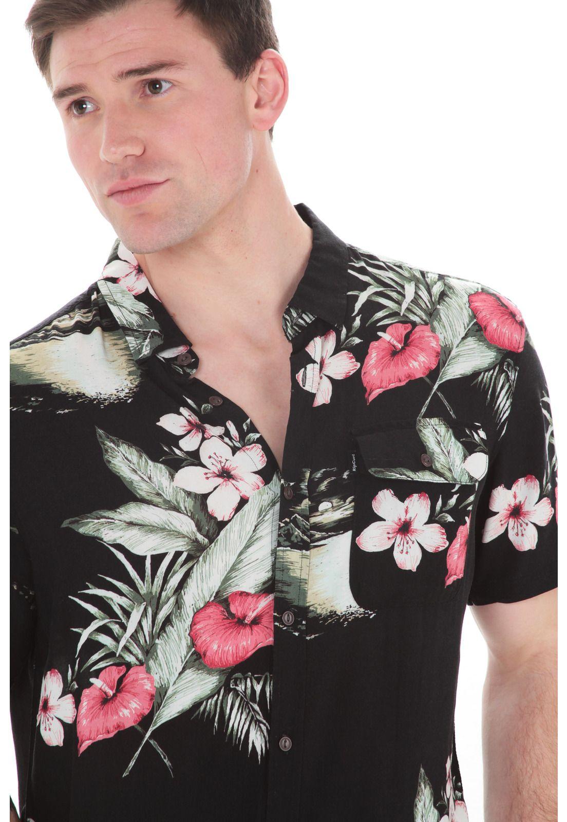 Camisa Hombre Negro 6C131-MV21 Rip Curl-2