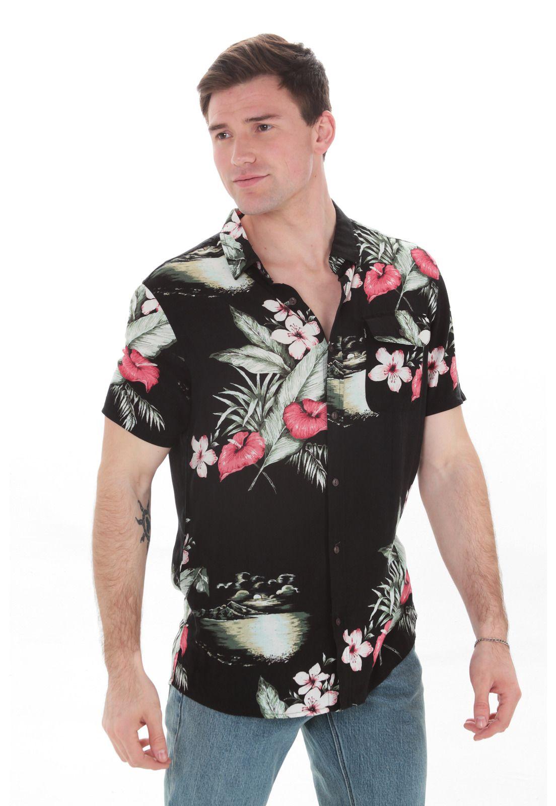 Camisa Hombre Negro 6C131-MV21 Rip Curl-3