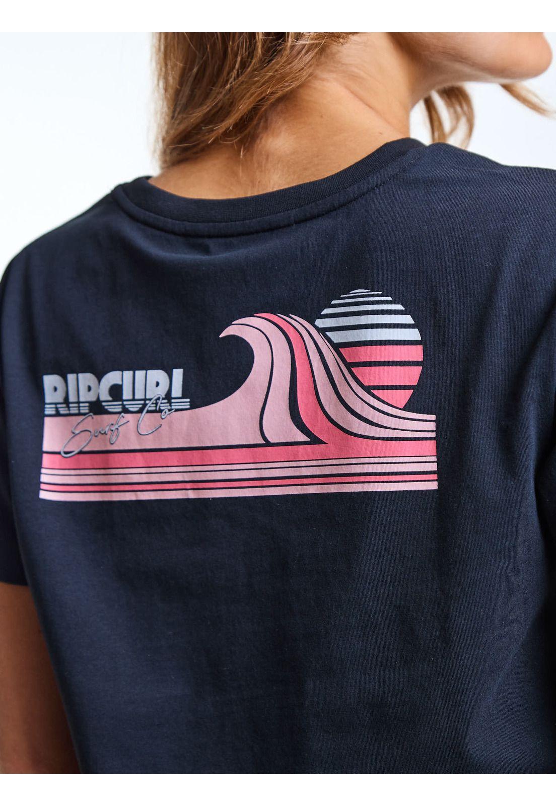 Polera MC Sora Negro Mujer Rip Curl-4