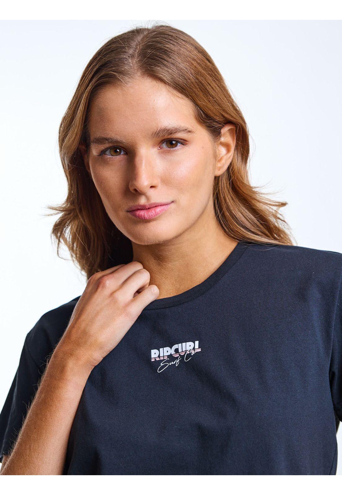 Polera MC Sora Negro Mujer Rip Curl-5