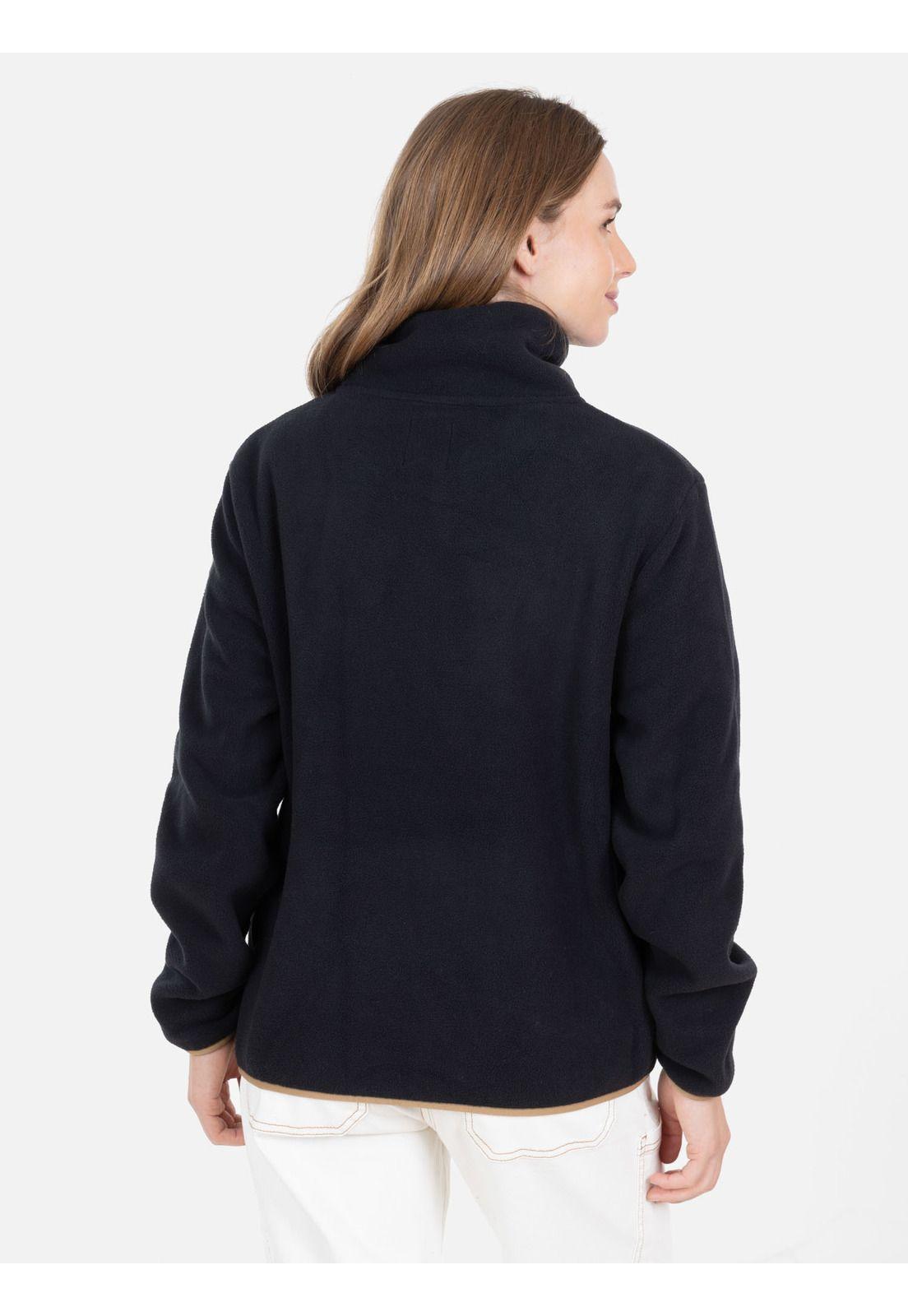 Poleron Micropolar Stratos Negro Mujer Rip Curl-3