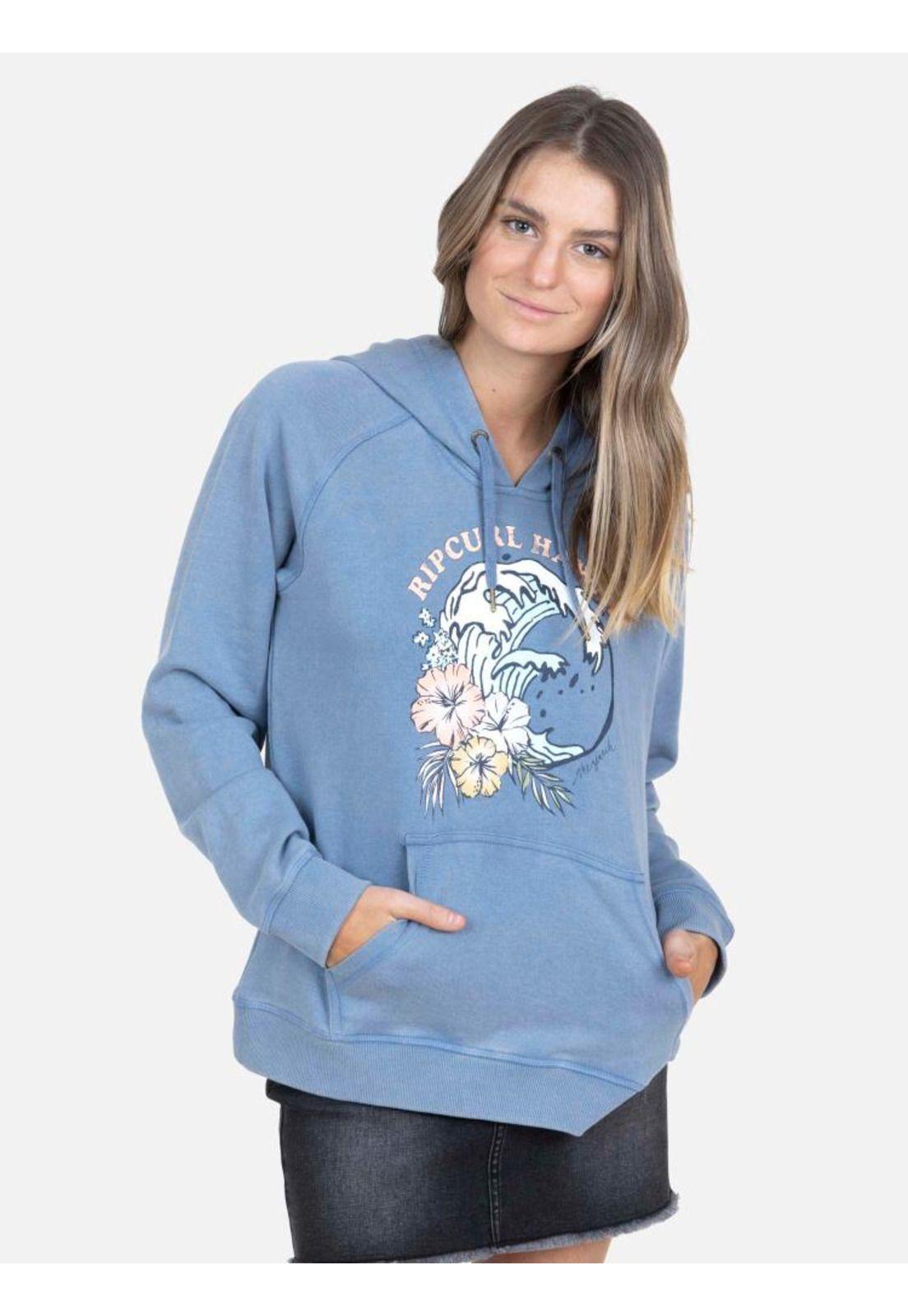 Poleron Mujer 6O215-WV22 Azul Rip Curl-0