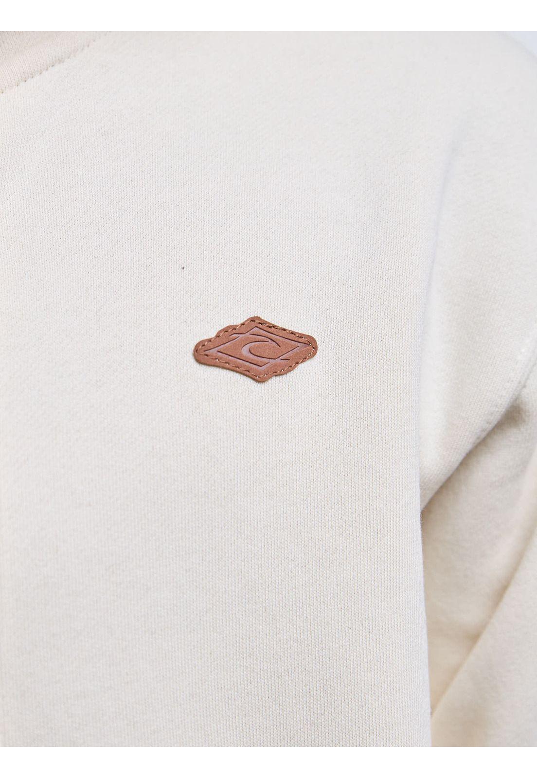 Poleron FZ Takeoff Beige Infantil Rip Curl-4