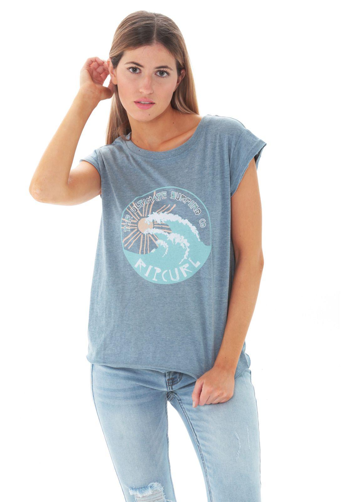 Polera Mujer Azul 6P191-WV21 Rip Curl-3