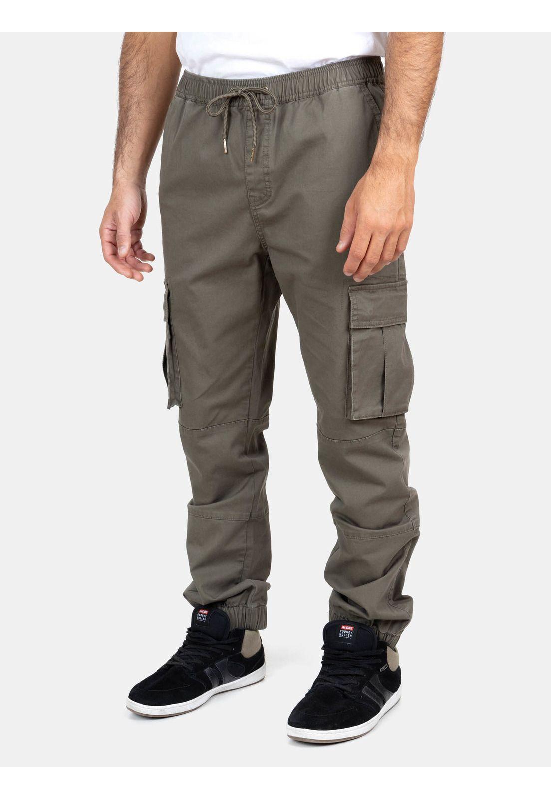 Pantalon Jogger Relaxed Fit Gris Hombre Rip Curl-0