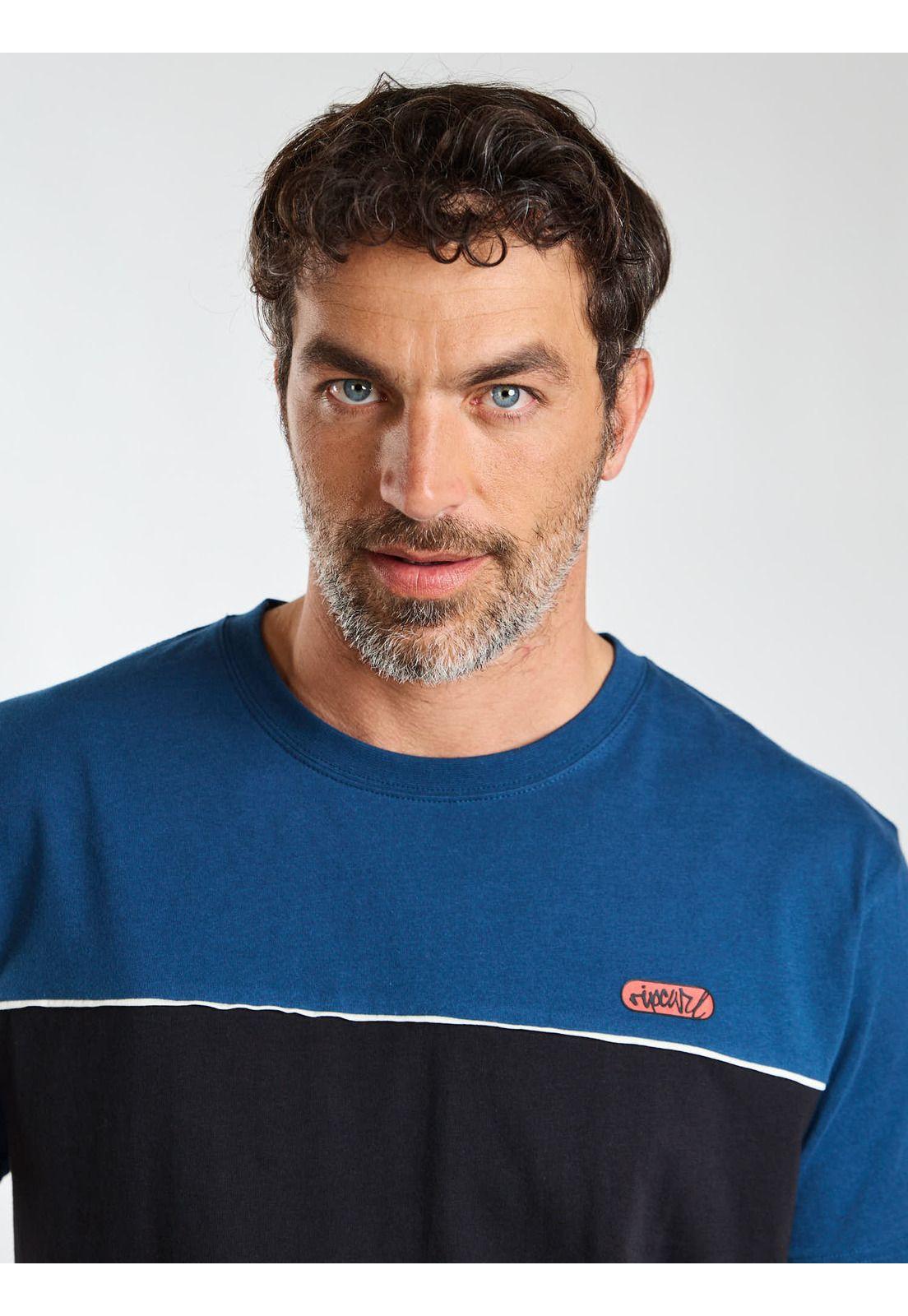 Polera MC Salt Azul Hombre Rip Curl-5
