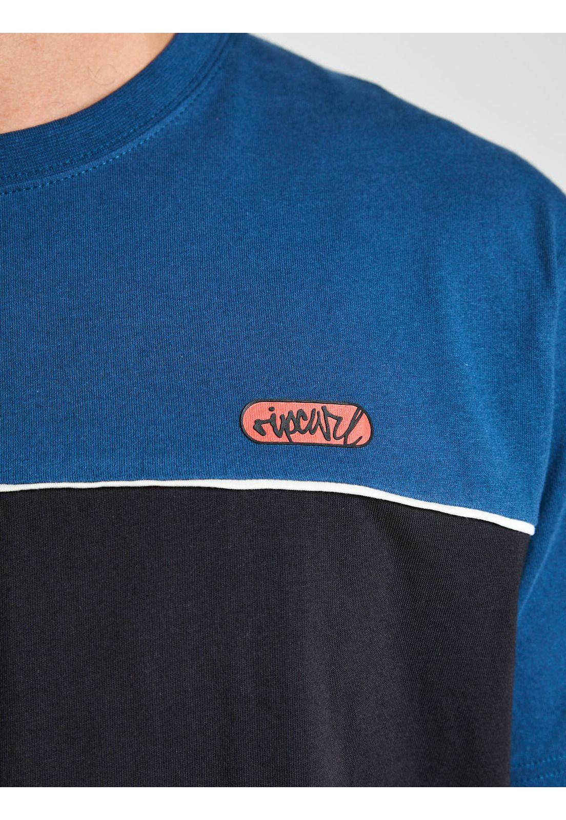 Polera MC Salt Azul Hombre Rip Curl-6