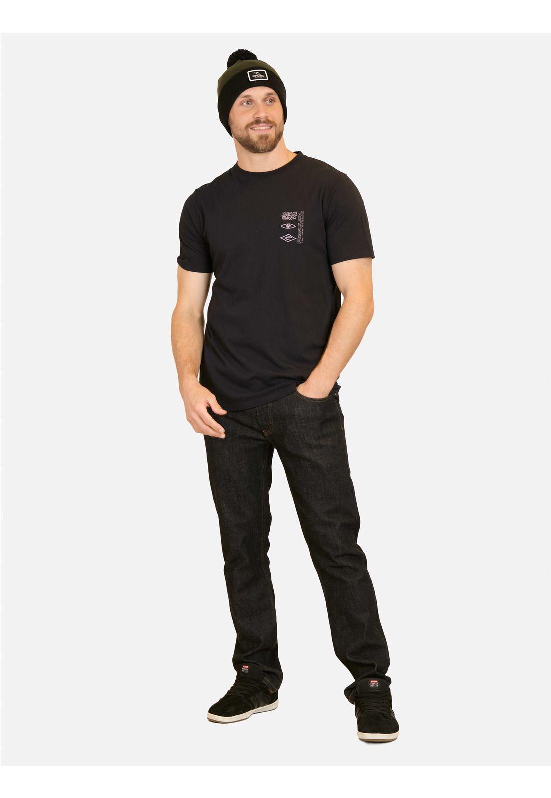 Polera MC CurlJet Negro Hombre Rip Curl-2
