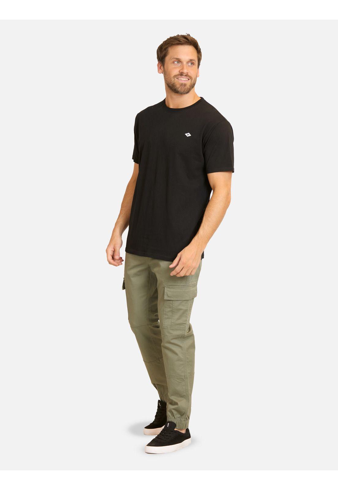 Polera MC RC LilLogo Negro Hombre Rip Curl-3