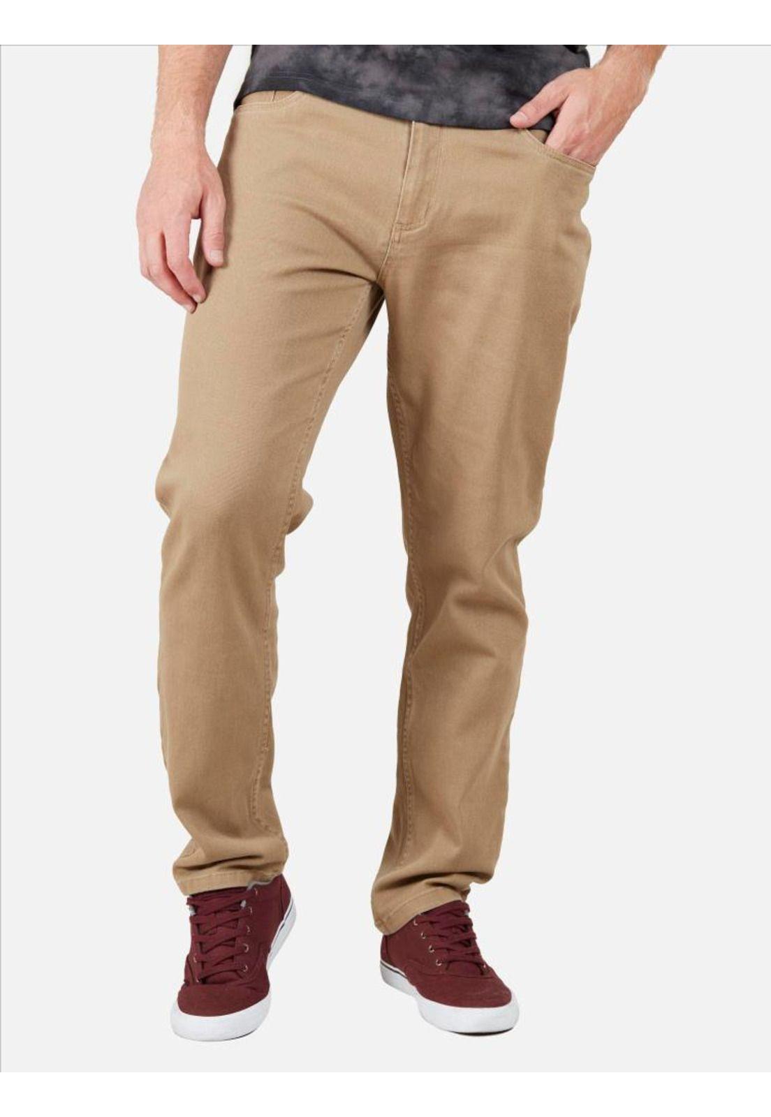 Pantalon Slim 6N258-MI22 Café Hombre Rip Curl-0