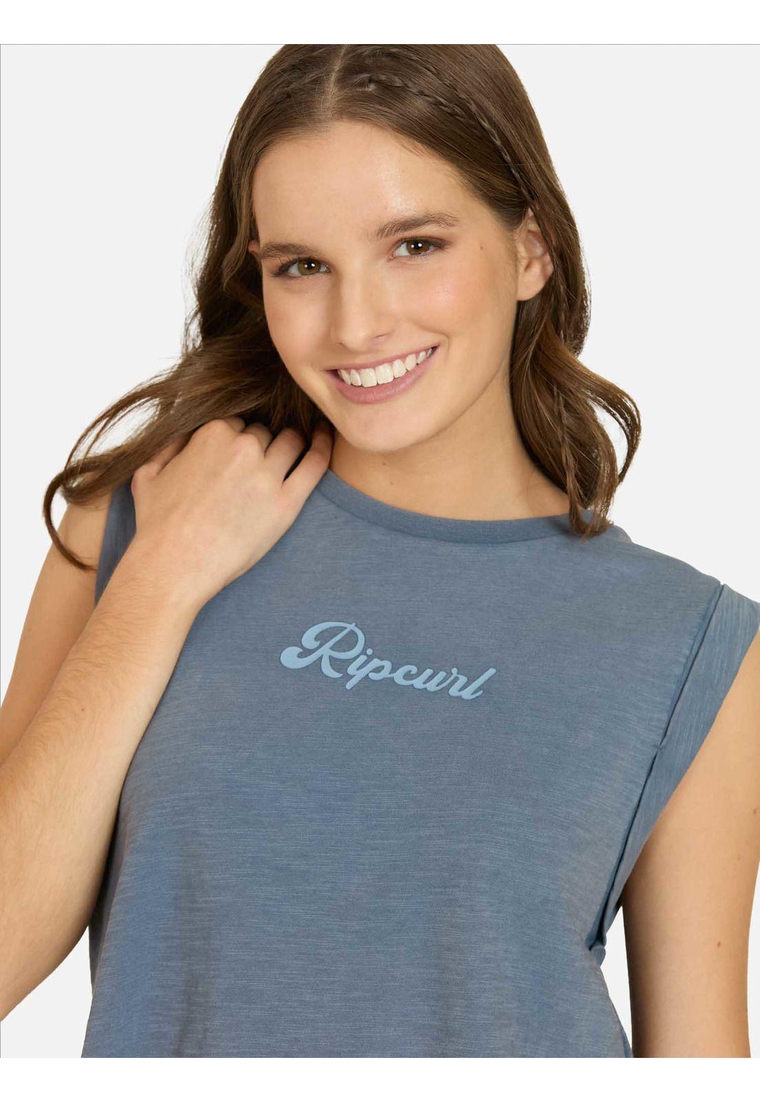 Polera MC Skyride Azul Mujer Rip Curl-2