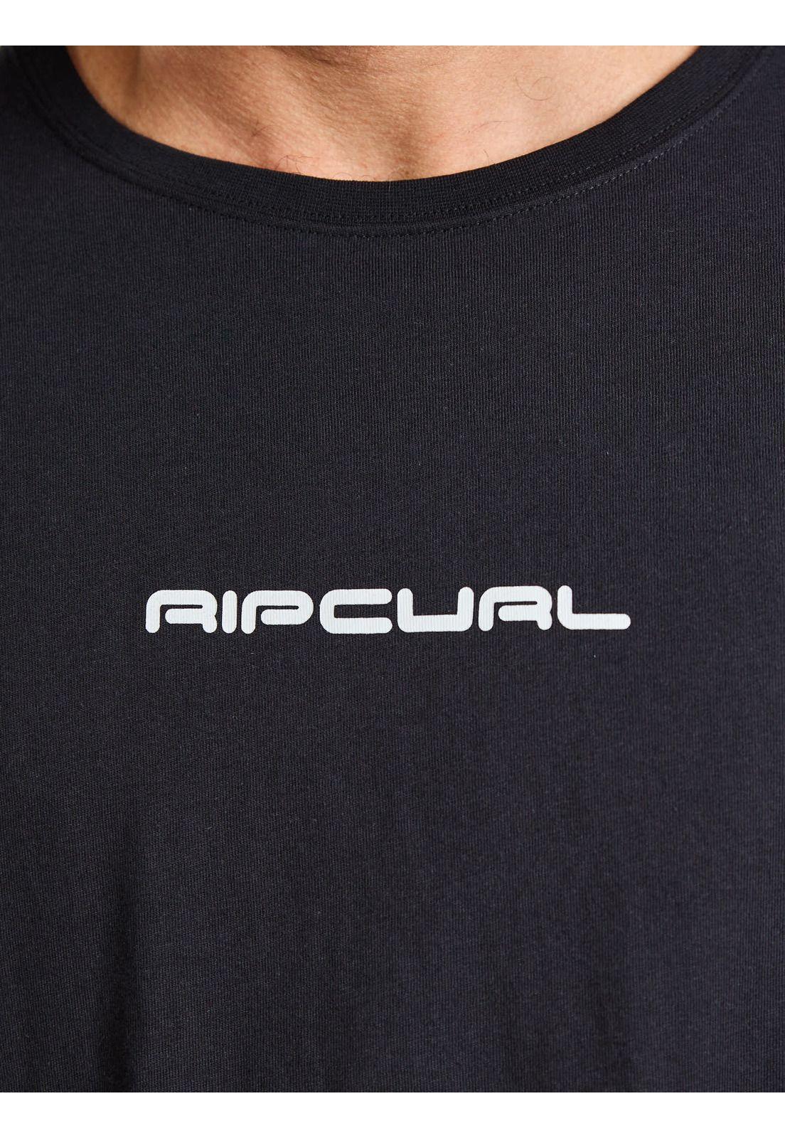 Polera ML Beyond Negro Hombre Rip Curl-6