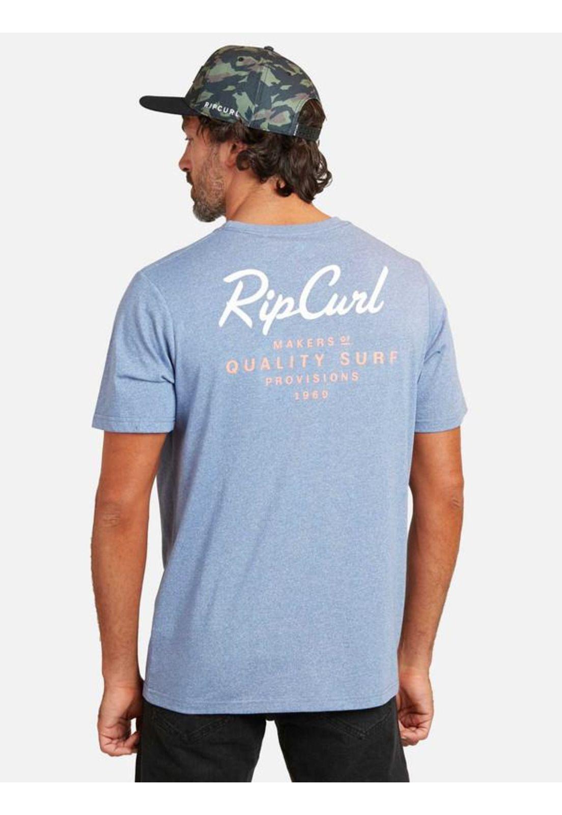Polera M/C Easy Script Mt Azul Hombre Ripcurl-1