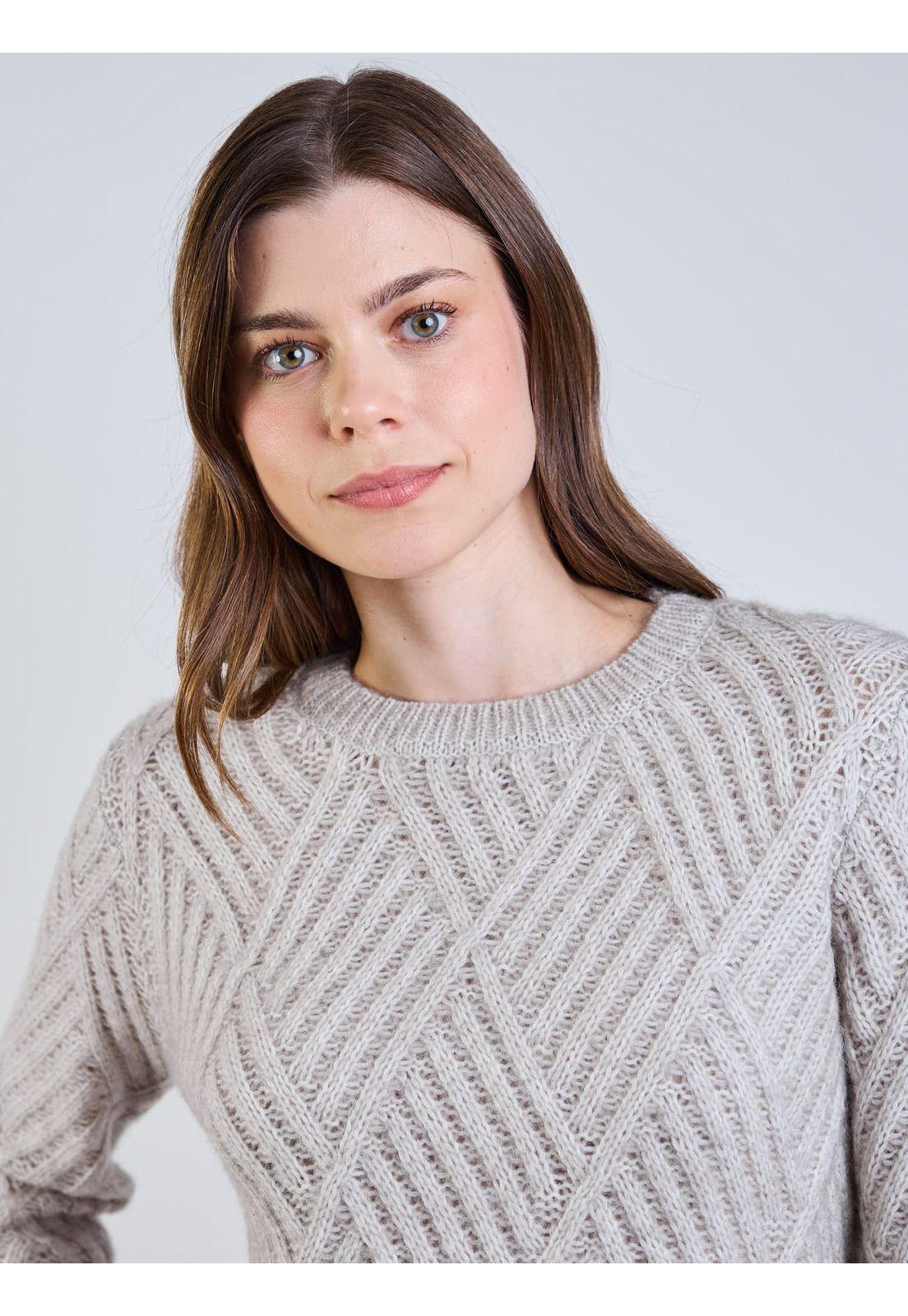 Sweater Vortex Beige Mujer Rip Curl-3