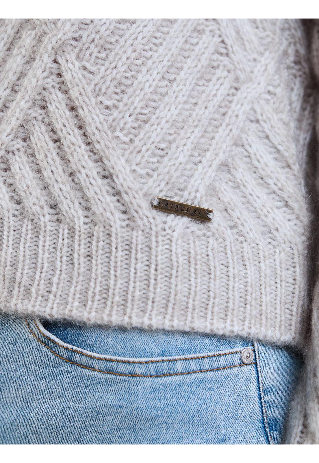 Sweater Vortex Beige Mujer Rip Curl-4