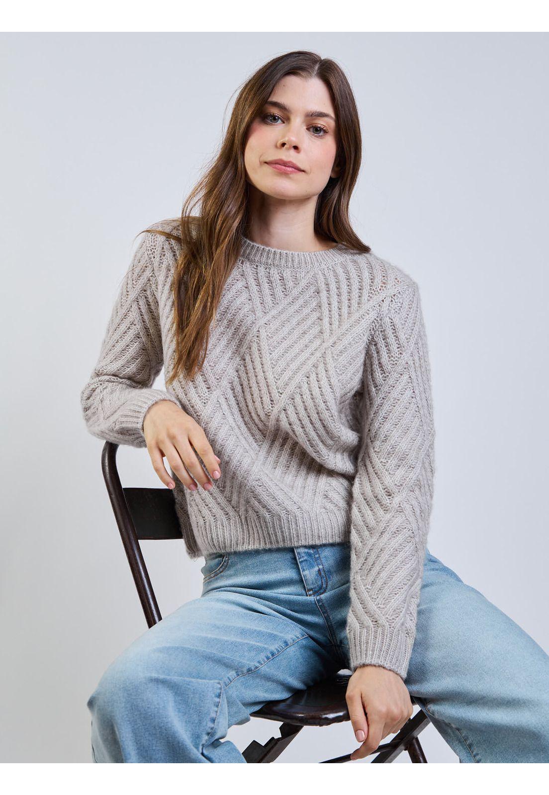 Sweater Vortex Beige Mujer Rip Curl-6