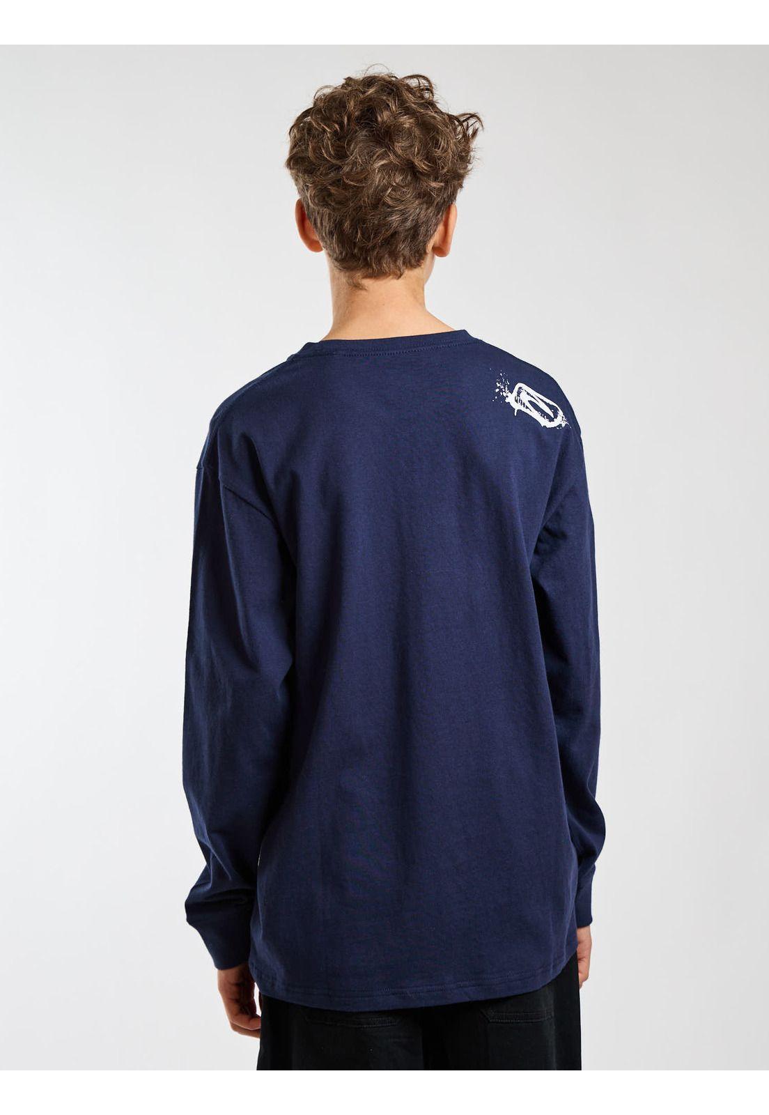 Polera ML Venture Azul Marino Infantil Rip Curl-2