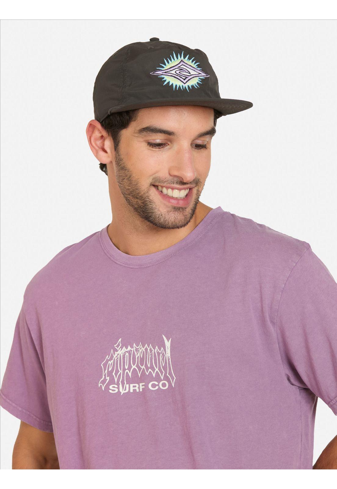Polera MC Archive Dragon Burdeo Hombre Rip Curl-2
