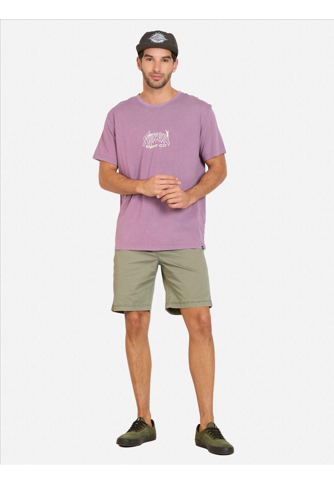 Polera MC Archive Dragon Burdeo Hombre Rip Curl-3