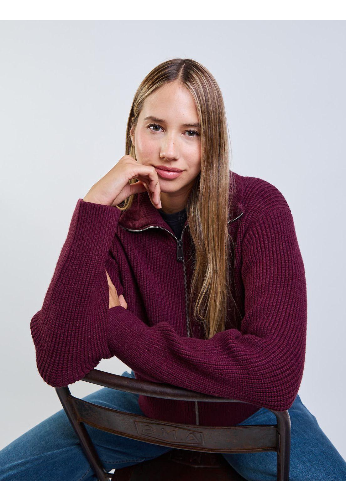 Sweater Salted Burdeo Mujer Rip Curl-6