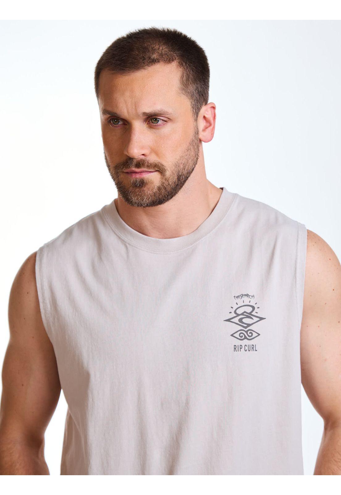 Polera SM Endless Beige Hombre Rip Curl-5