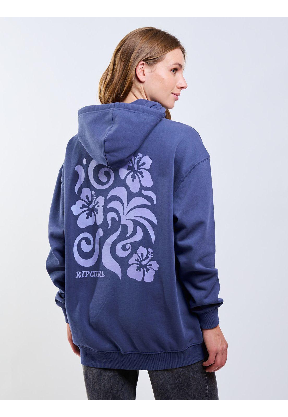 Poleron FZ Orbital Azul Mujer Rip Curl-1