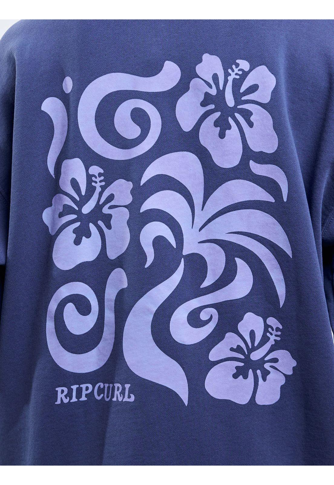 Poleron FZ Orbital Azul Mujer Rip Curl-3