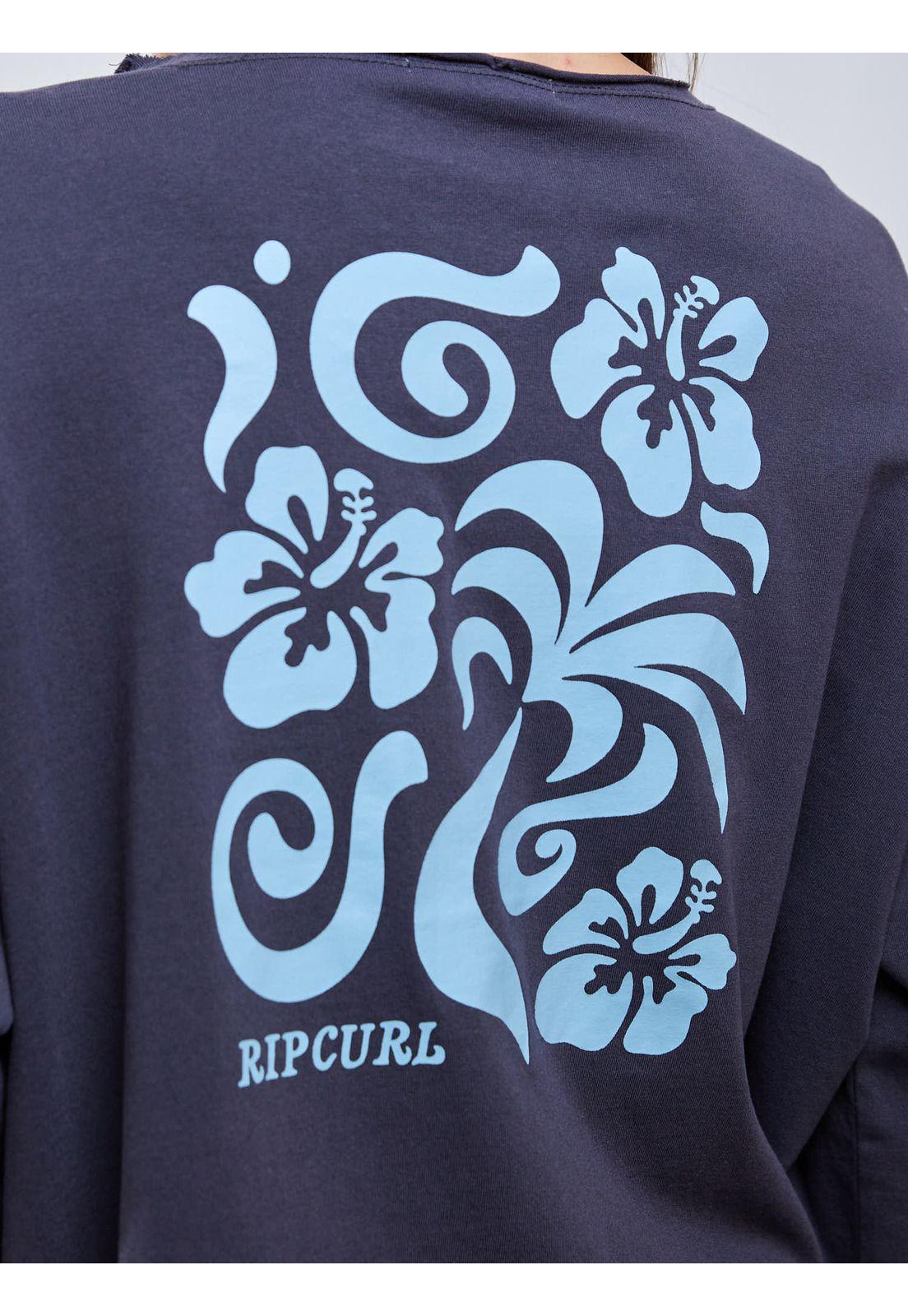 Polera ML Breaker Gris Mujer Rip Curl-3