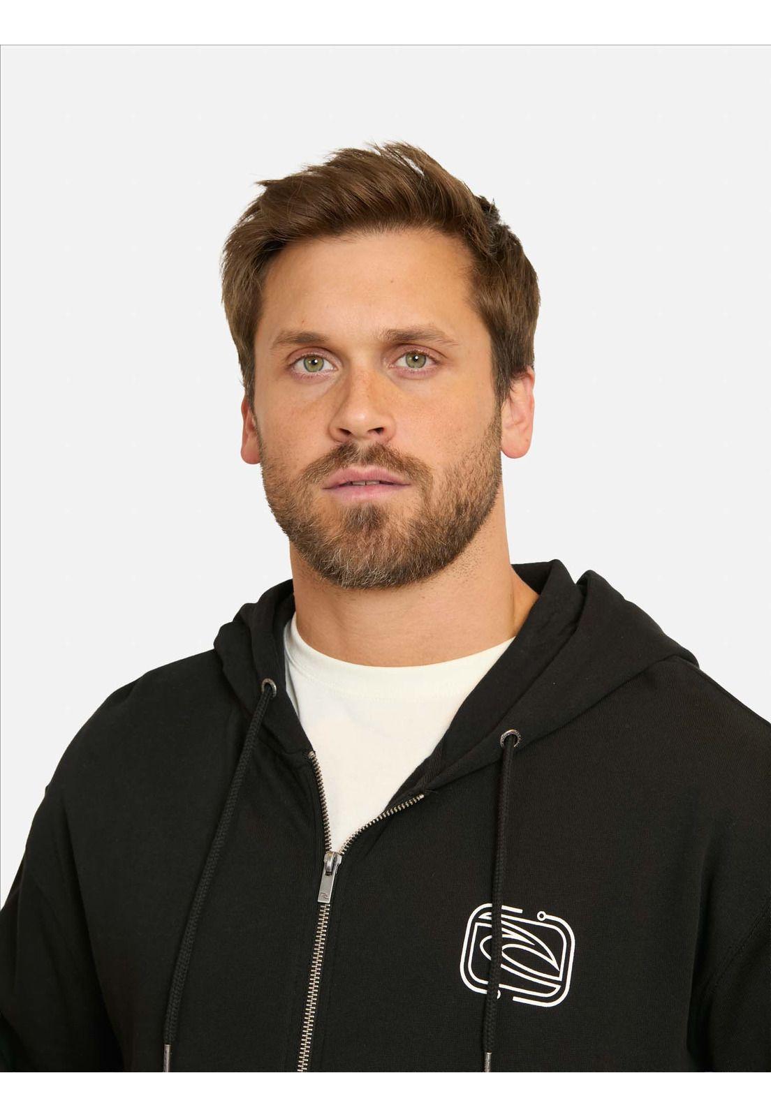 Poleron FZ Future Evo Negro Hombre Rip Curl-2