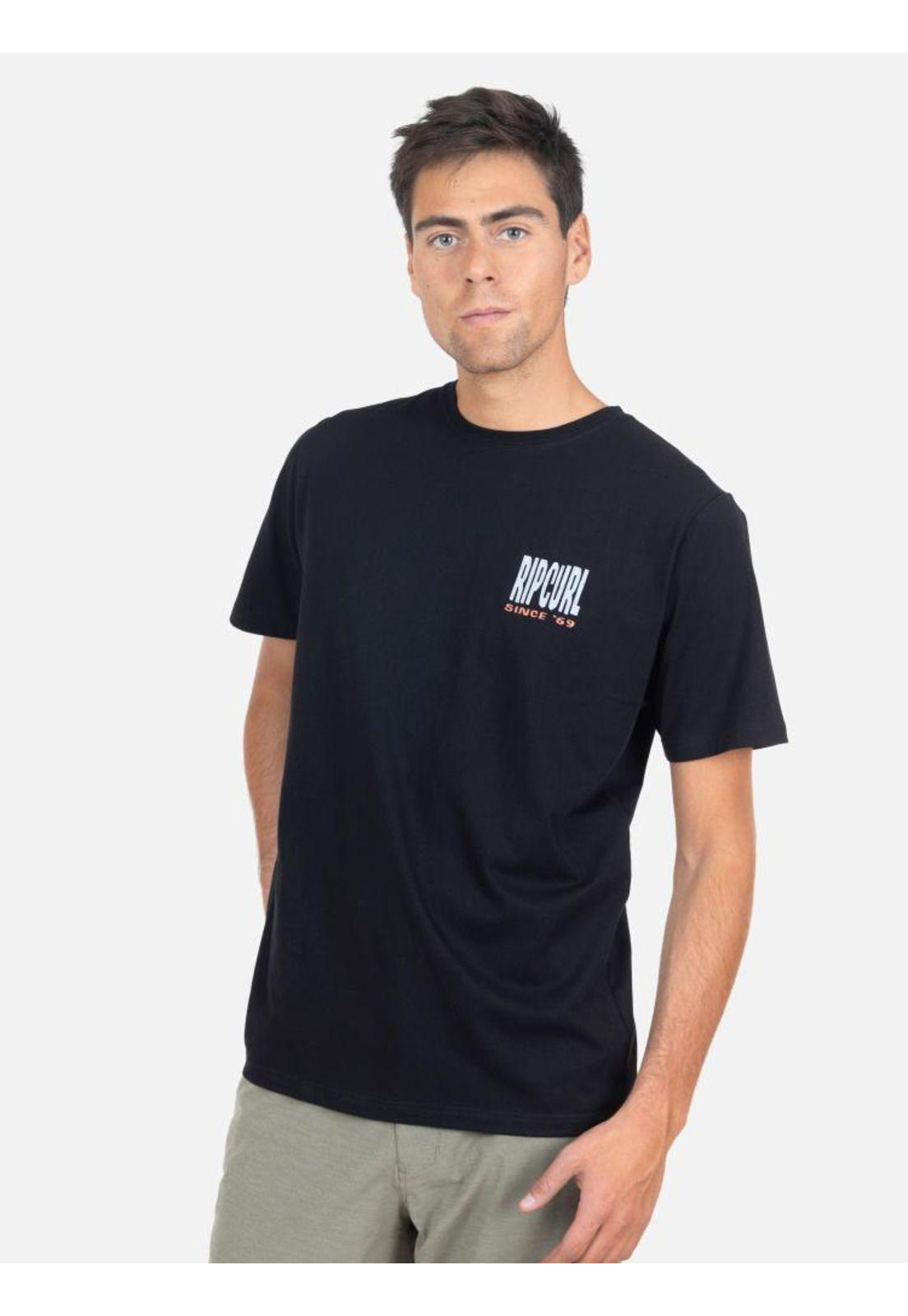 Polera Hombre 6P182-MV22 Negro Rip Curl-0