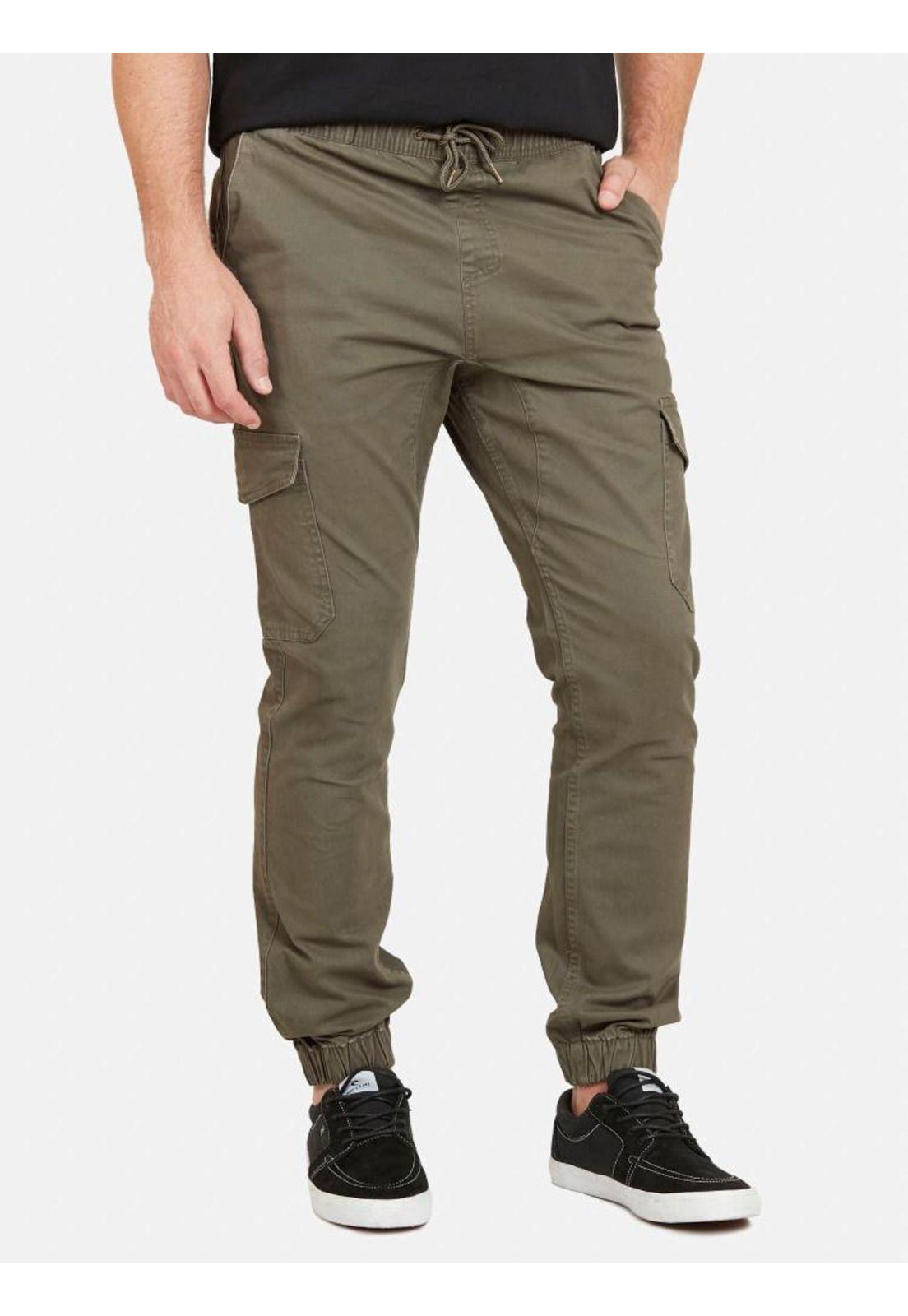 Pantalon JOGGER CARGO FIT Hombre Verde Rip Curl-0