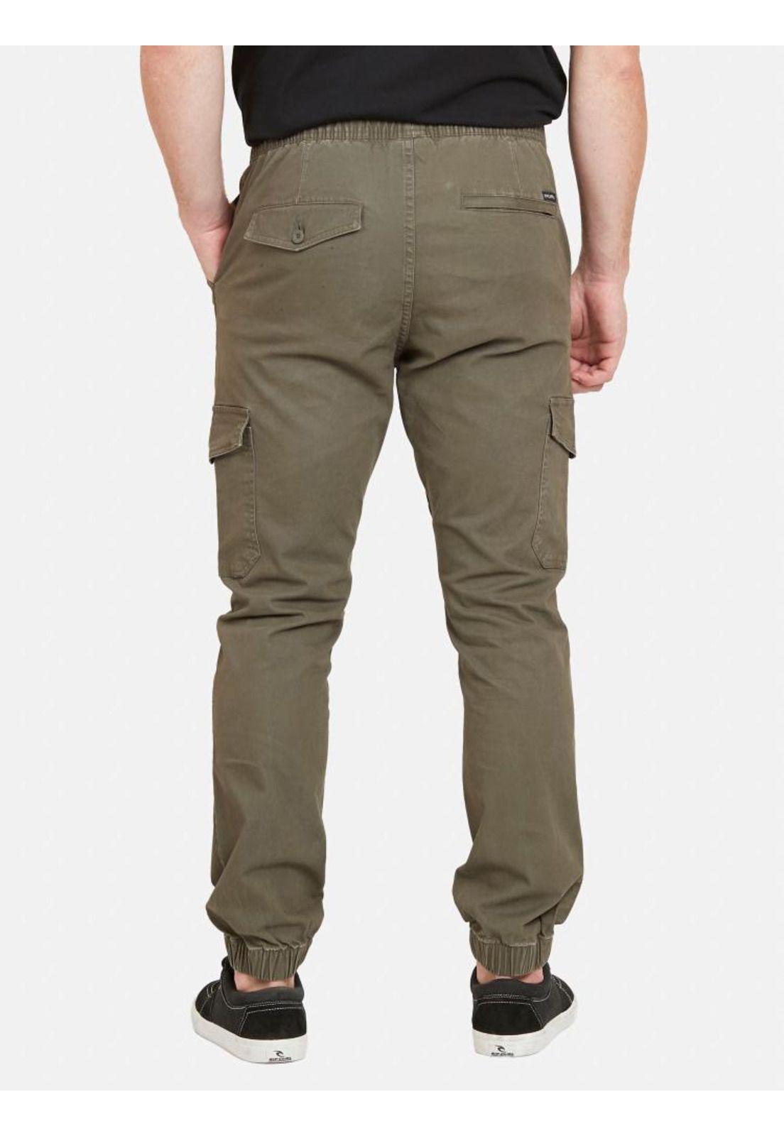 Pantalon JOGGER CARGO FIT Hombre Verde Rip Curl-1