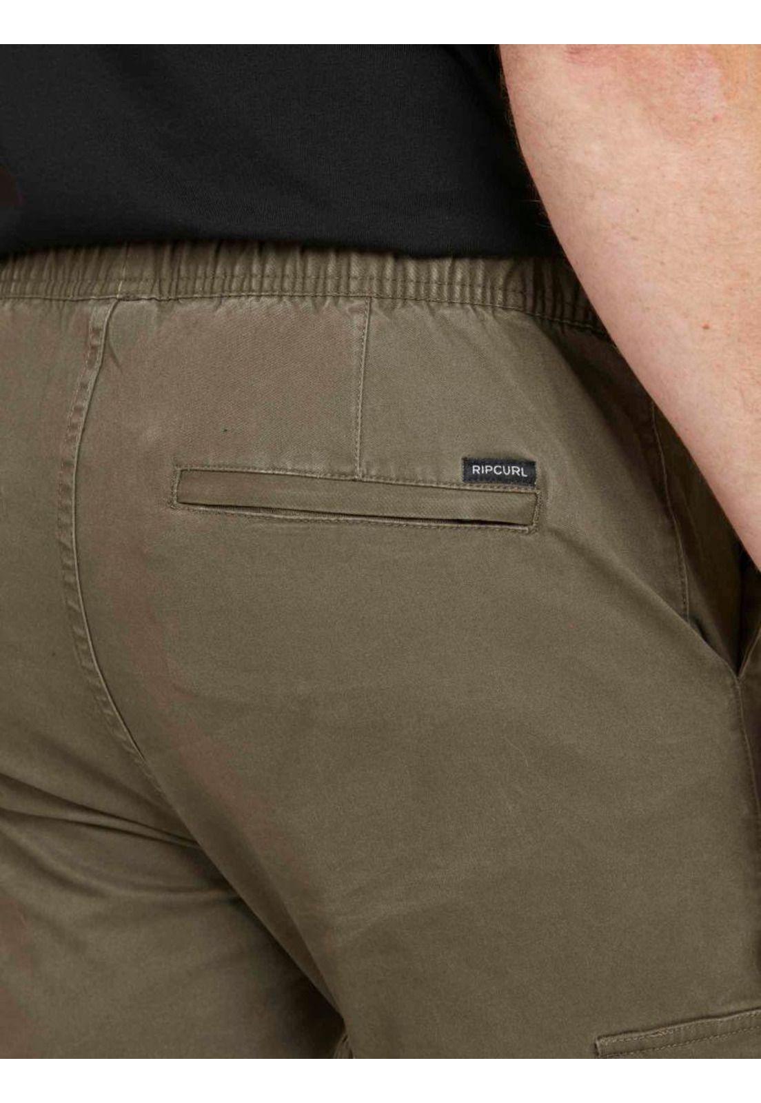 Pantalon JOGGER CARGO FIT Hombre Verde Rip Curl-4