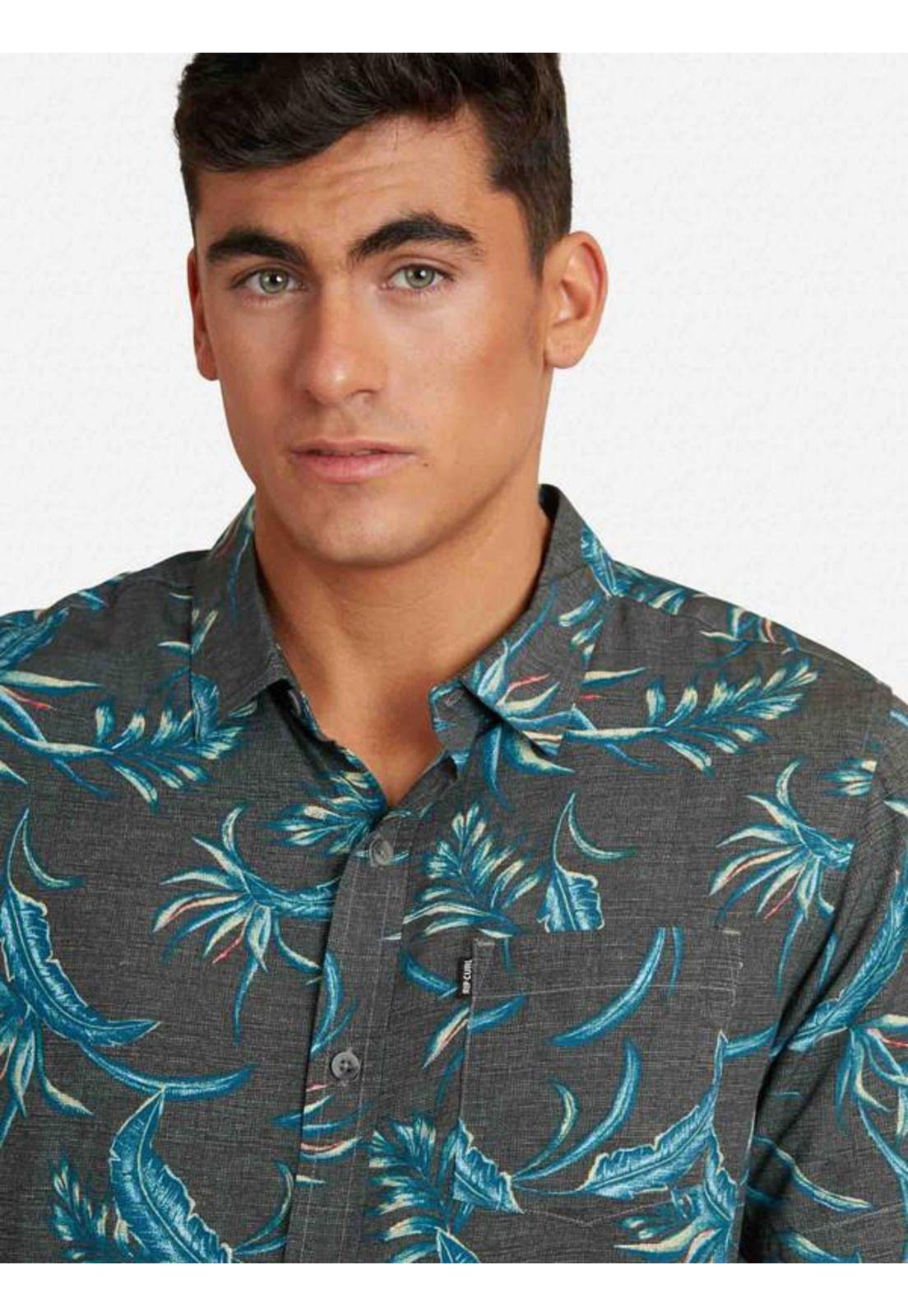 Camisa M/C Multicolor Hombre Ripcurl-2