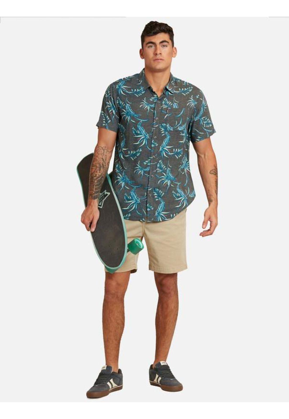 Camisa M/C Multicolor Hombre Ripcurl-3