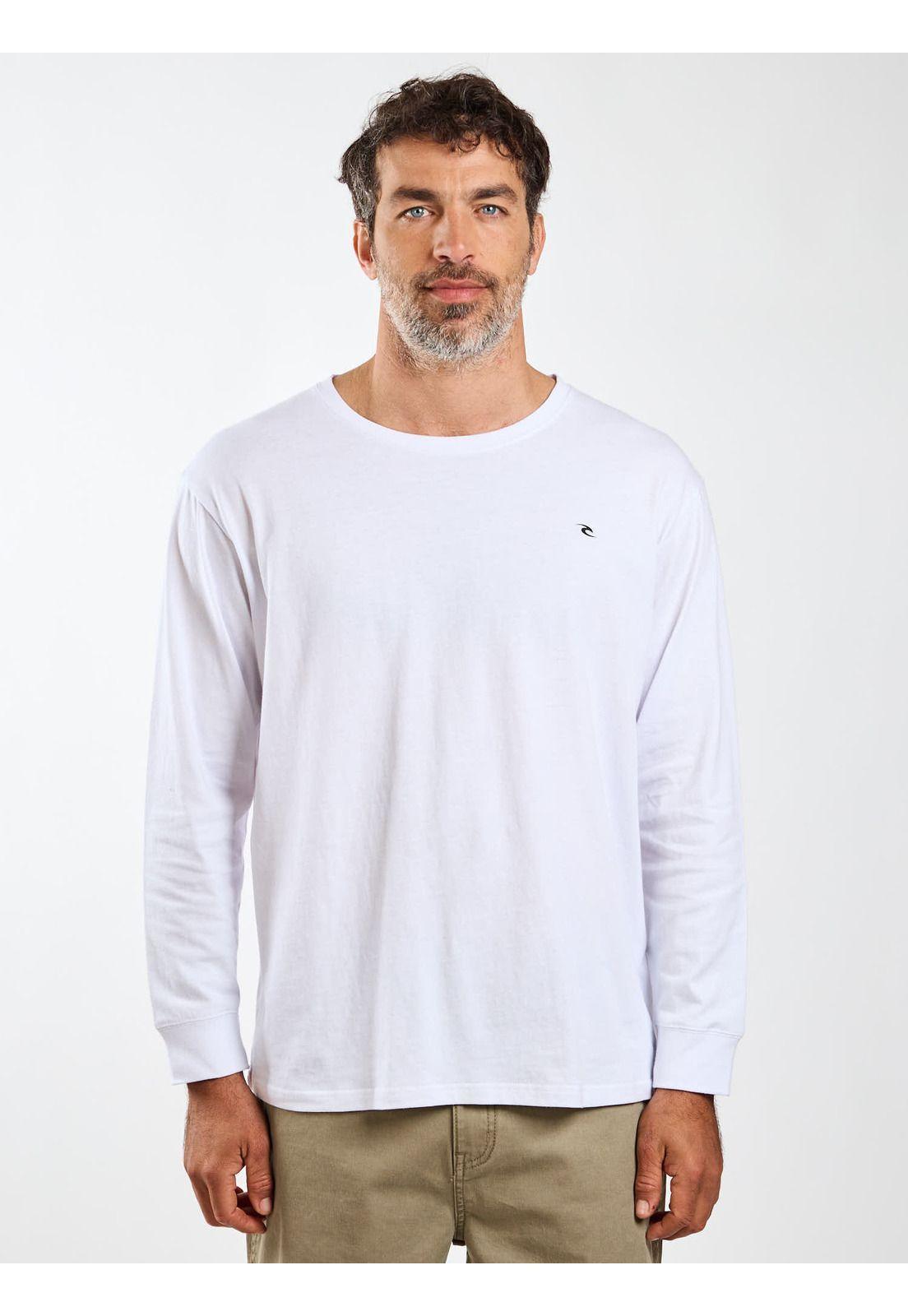 Polera ML Explore Blanco Hombre Rip Curl-1