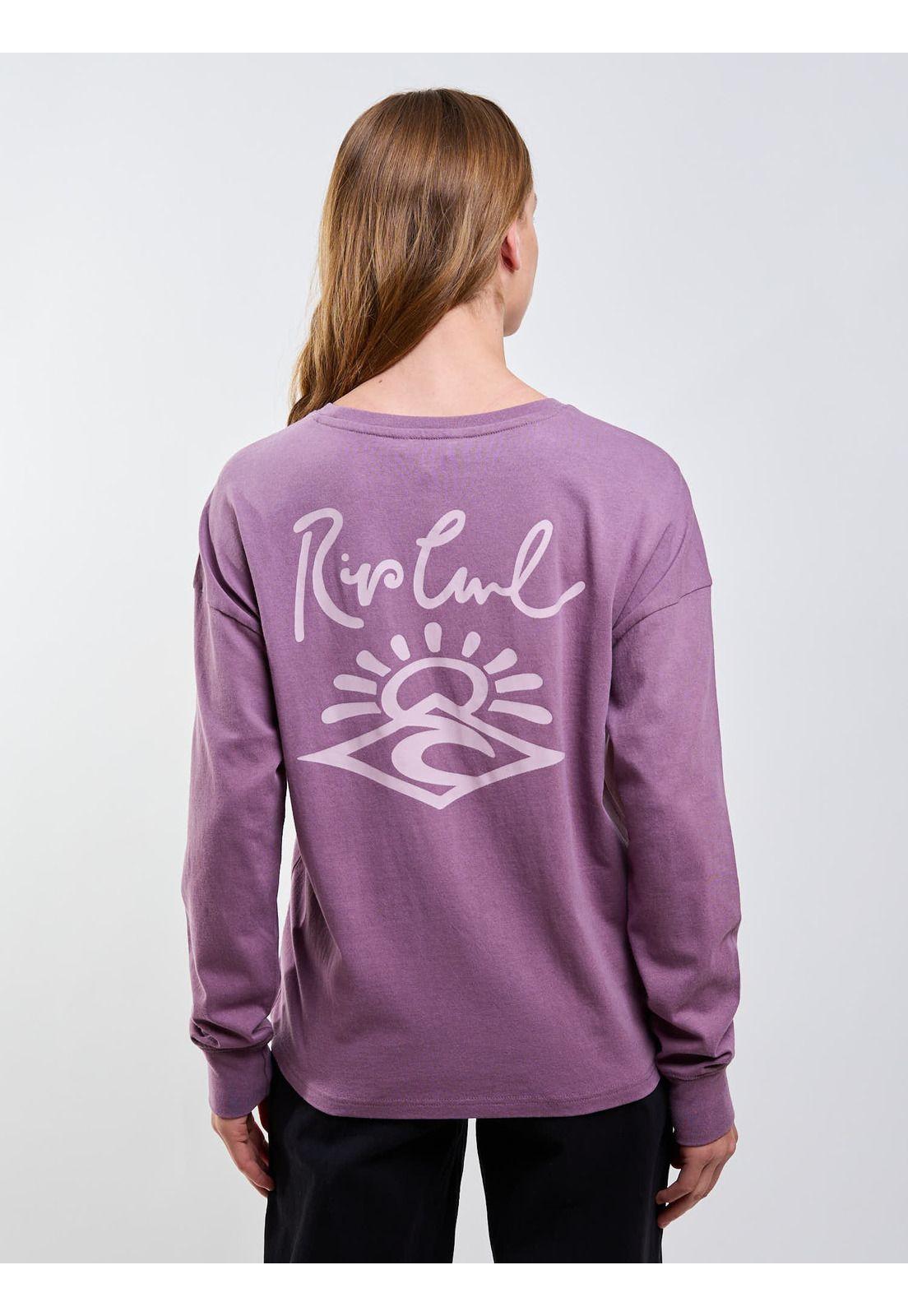 Polera ML Reef Morado Mujer Rip Curl-1