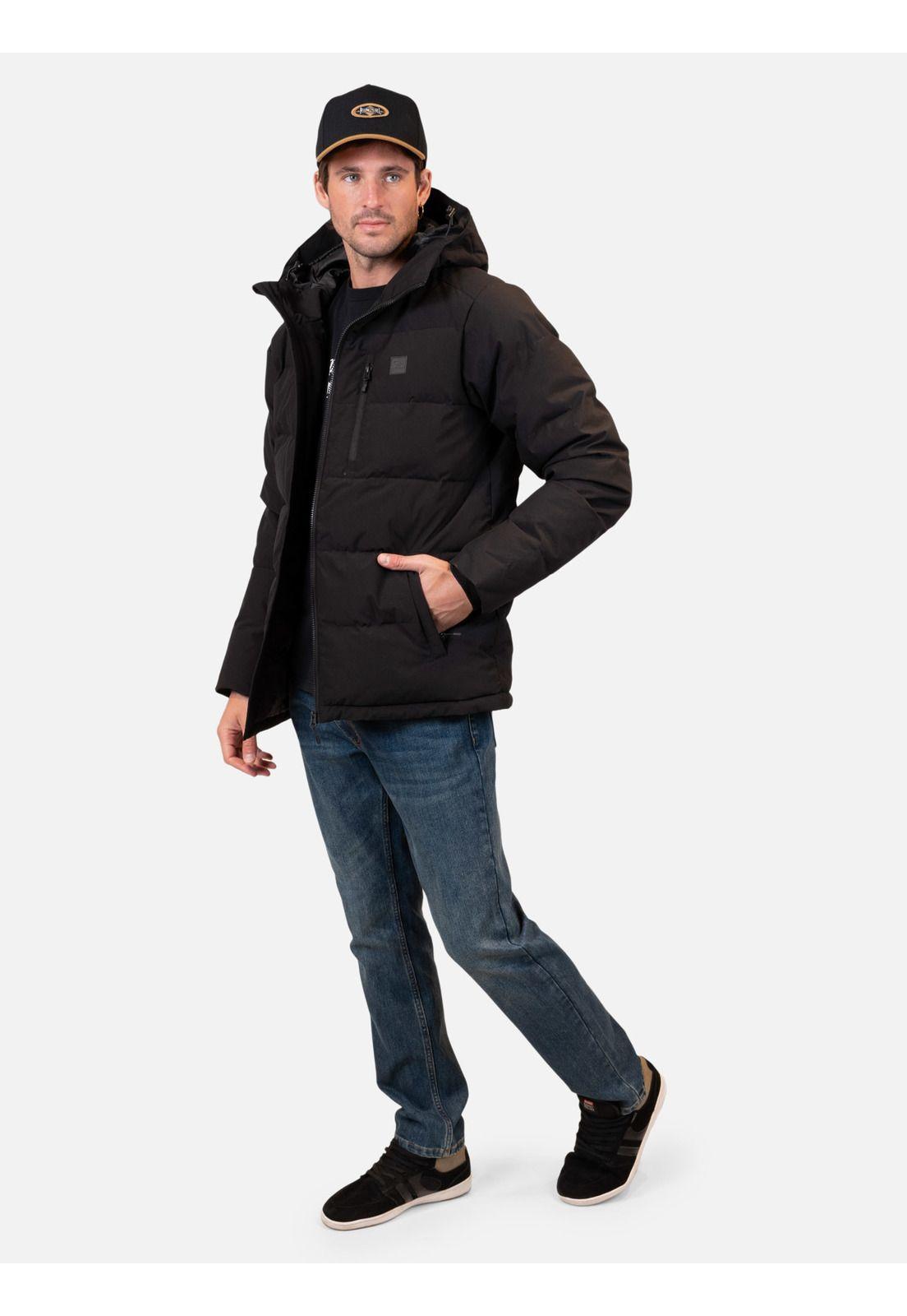 Parka Rc Igloo Puff Negro Hombre Rip Curl-4