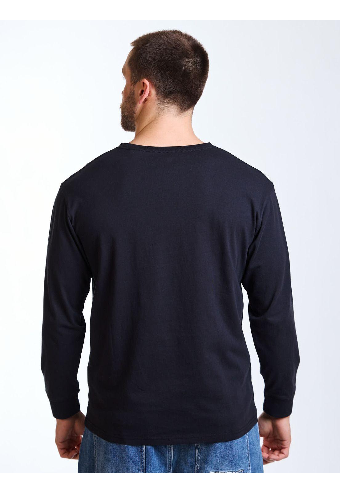 Polera ML Explore Negro Hombre Rip Curl-2
