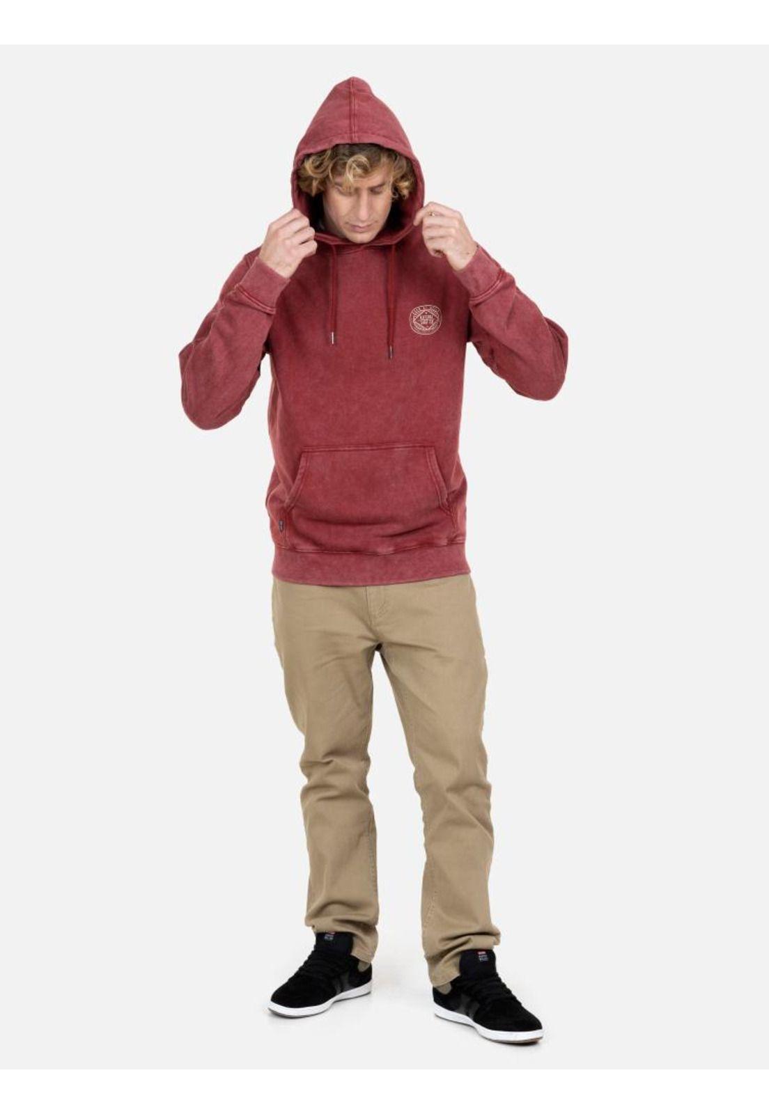 Poleron Canguro Hombre 6O233-MV22 Burdeo Rip Curl-3
