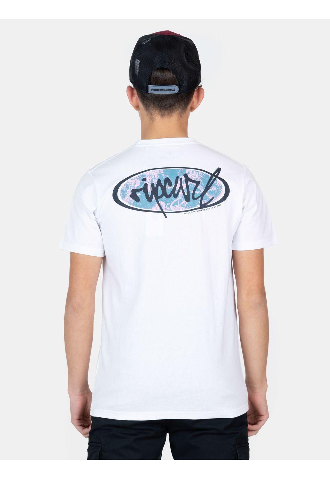 Polera MC Earthline Blanco Infantil Rip Curl-1