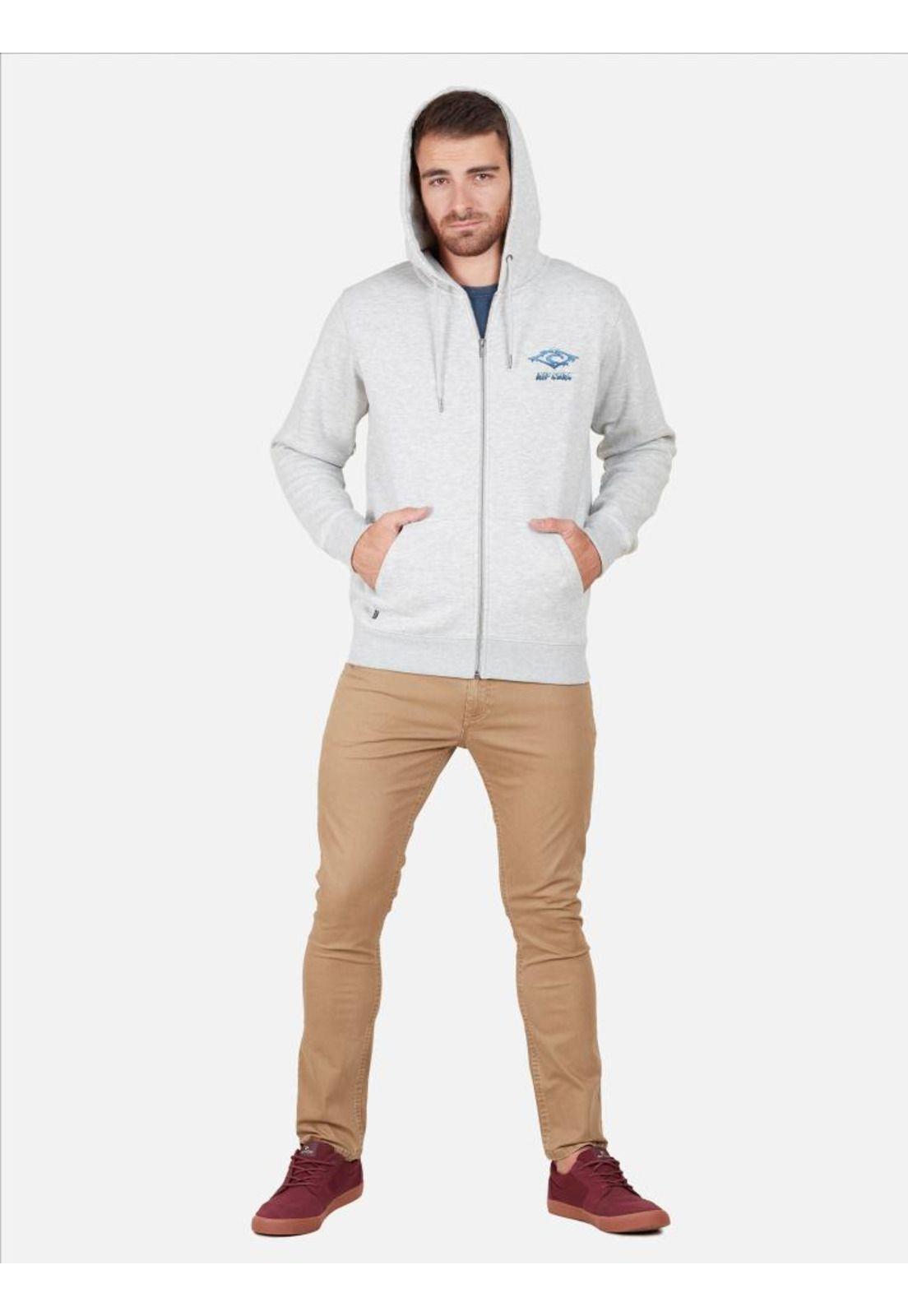 Poleron Hombre COMFORTABLE Gris  Rip Curl-3